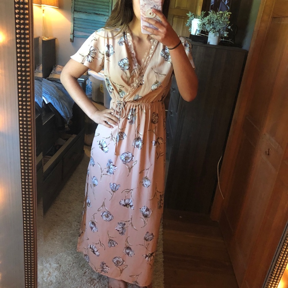 Printed maxi